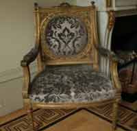 Cut velvet upholstery